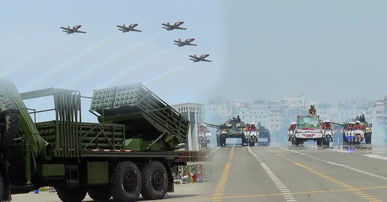 স্বাধীনতা দিবসের কুচকাওয়াজের প্রস্তুতি